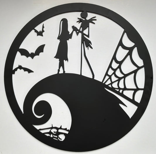 The Nightmare Before Christmas Sign