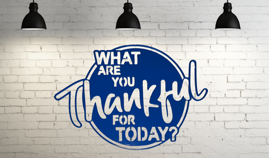 What are you thankful for