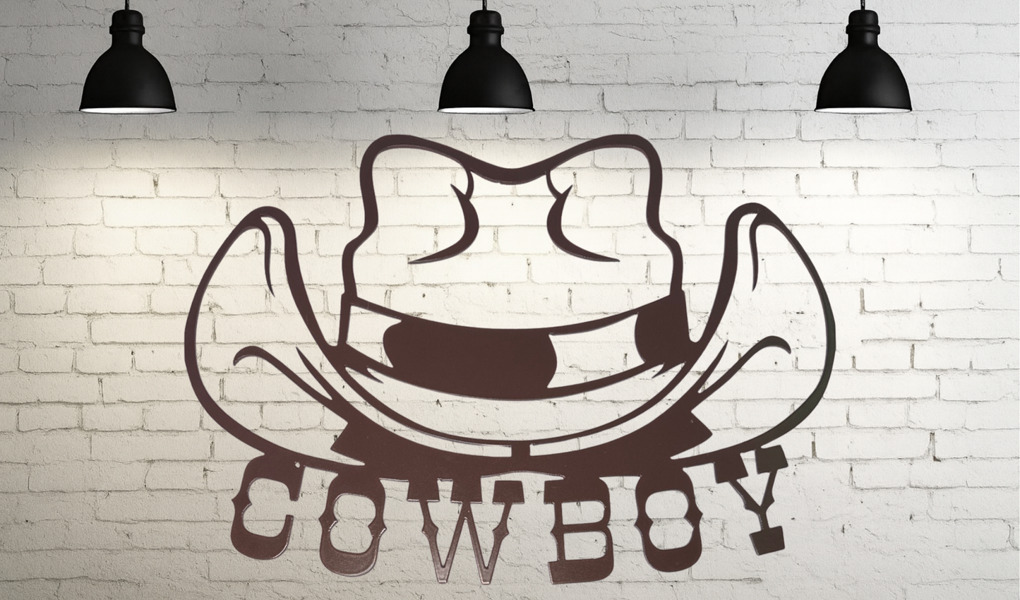 Cowboy Hat Sign